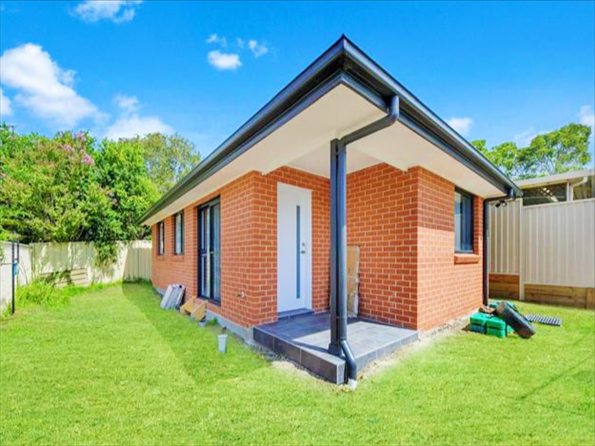 Backyard granny flat, after the works